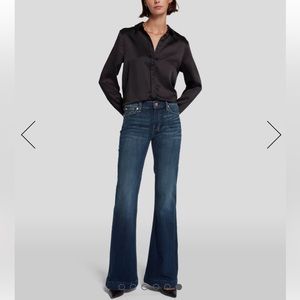 7 for All Mankind B(AIR) DENIM DOJO flare pants